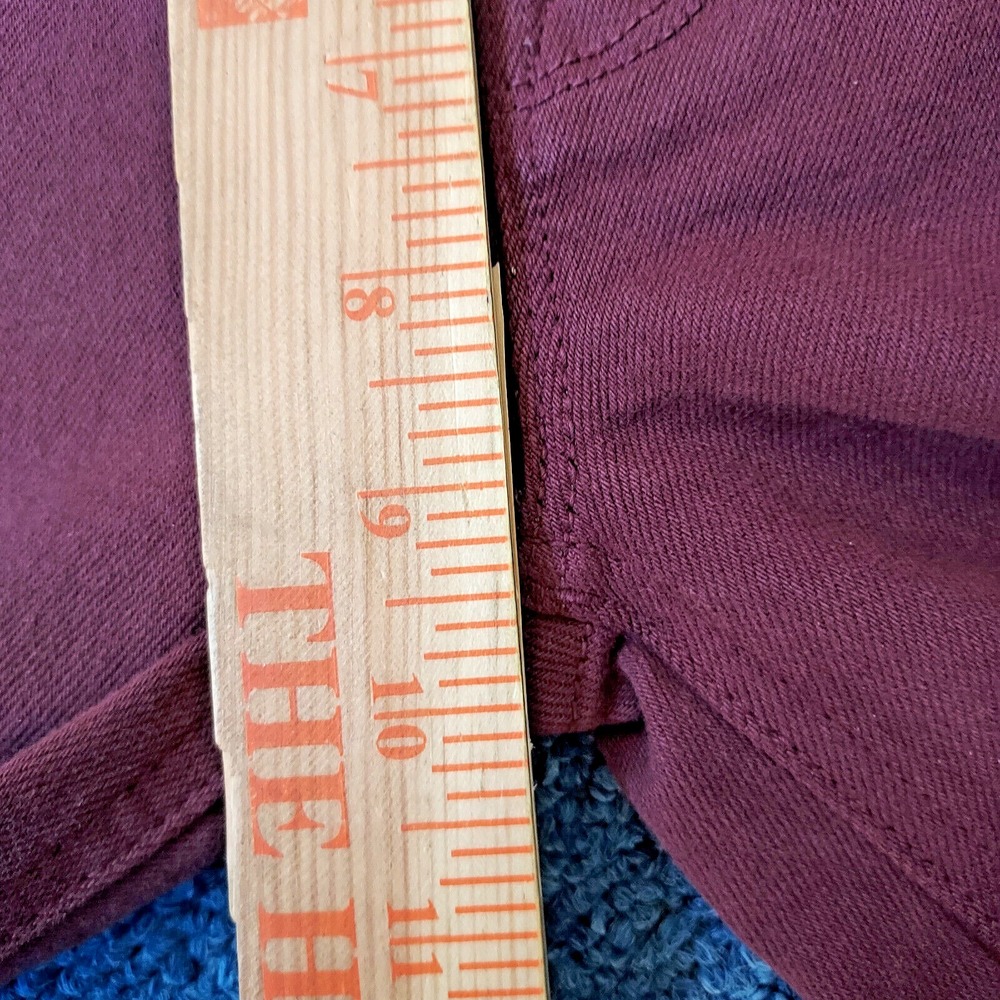 Mother The Mid Rise Dazzler Skimp Womens Size 26 Dark Fudgesickle Wash Jeans‎ - Picture 14 of 16